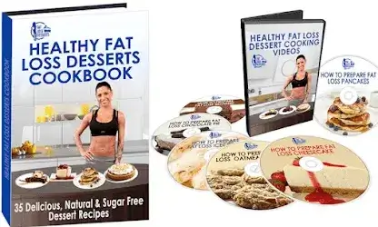 Healthy Fat Loss Desserts Cookbook and Videos!